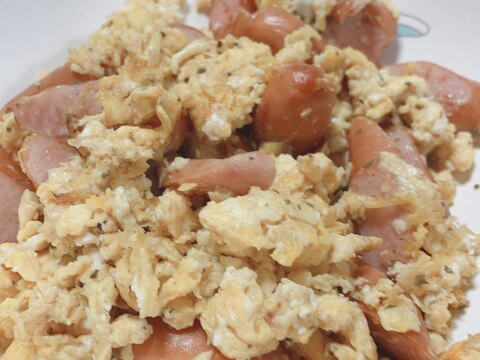 ウインナースクランブルエッグ